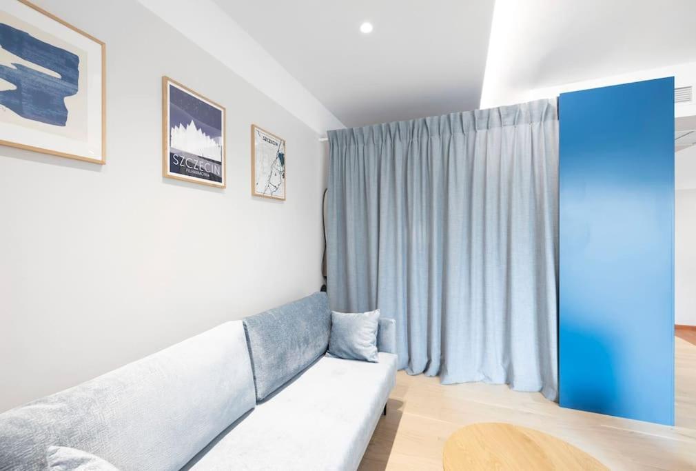 Apartament Blue City - Hanza Tower Estetino Exterior foto