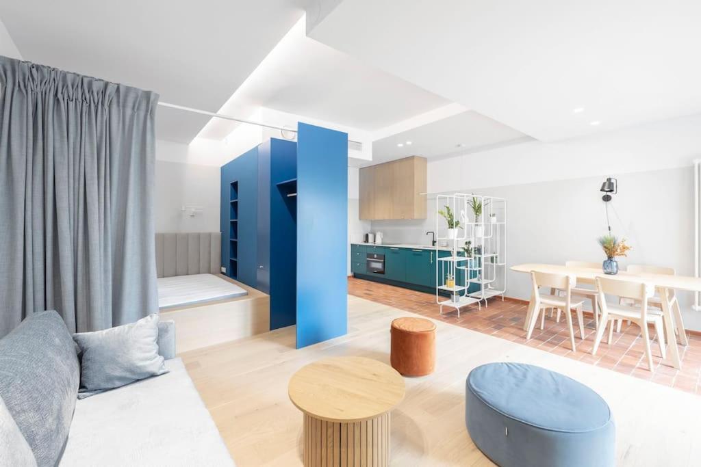 Apartament Blue City - Hanza Tower Estetino Exterior foto
