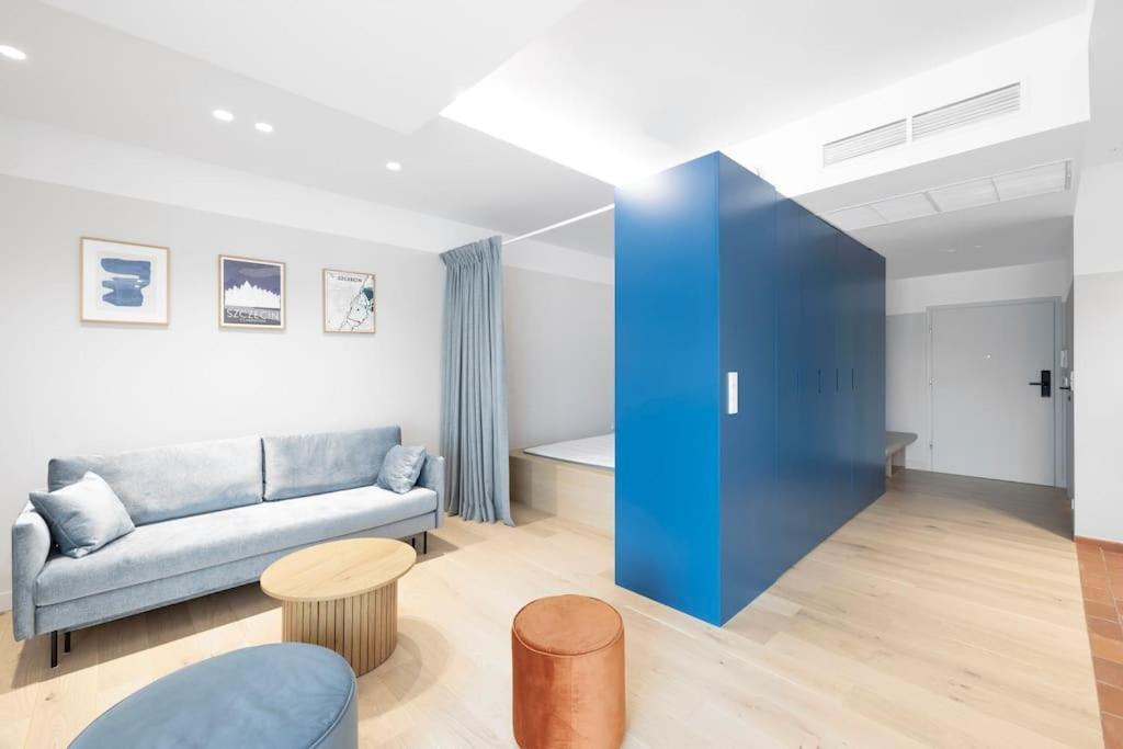 Apartament Blue City - Hanza Tower Estetino Exterior foto