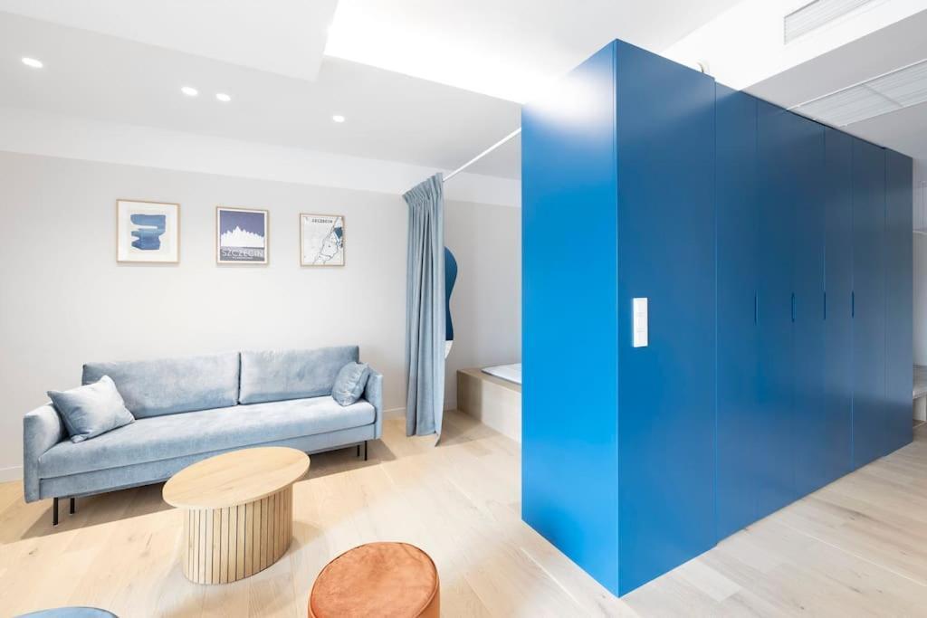 Apartament Blue City - Hanza Tower Estetino Exterior foto